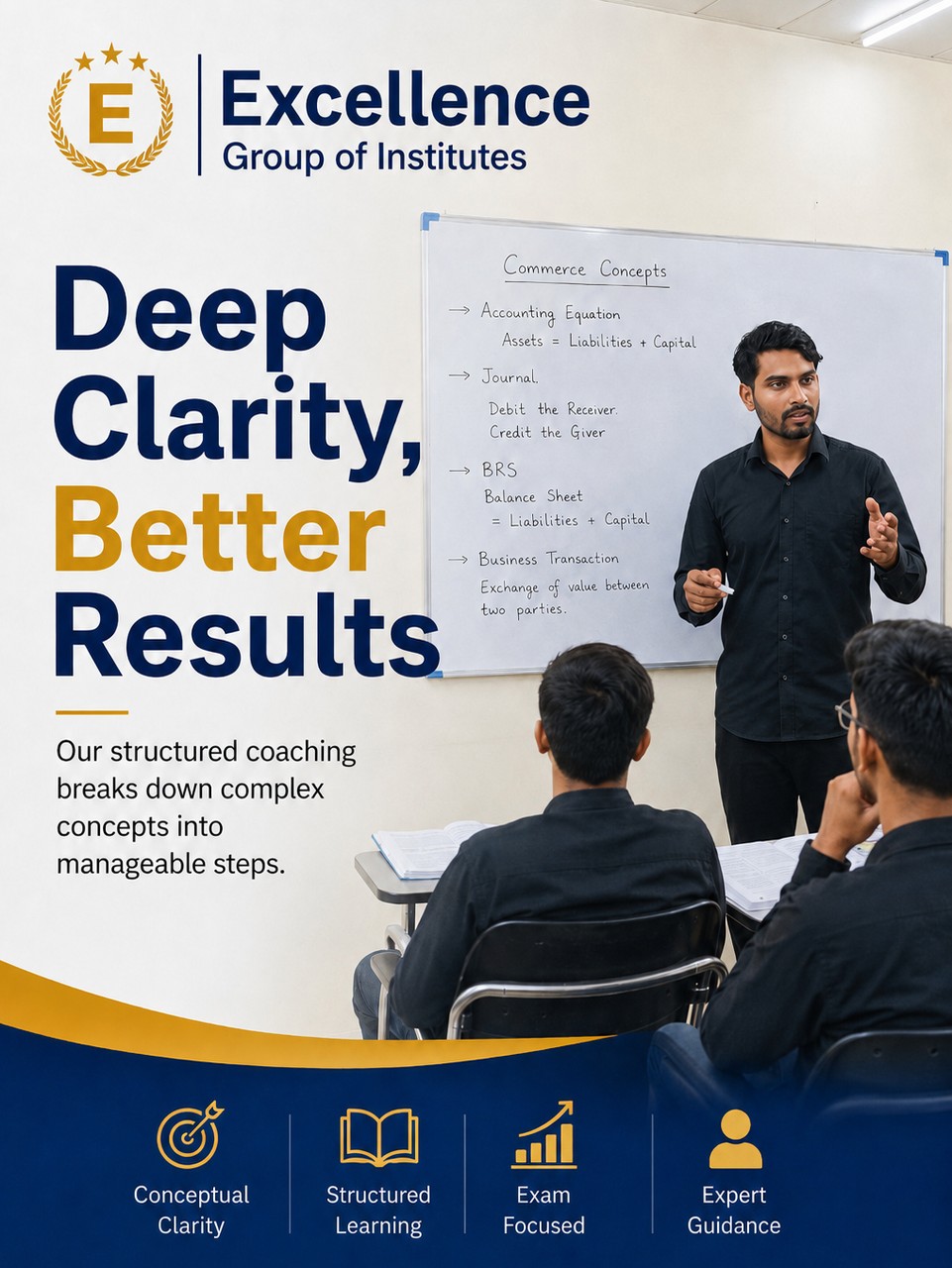 Excellence Tuitions — clarity, better results